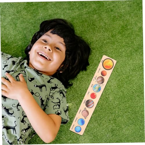 SOPOTUTU Sonnensystem Holzpuzzle mit Planeten Abnehmbar Interaktives Lernspielzeug für Kleinkinder Fördert Kognitive Entwicklung Feinmotorik und Weltraumwissen Pädagogisch für SOPOTUTU Sonnensystem Holzpuzzle mit Planeten Abnehmbar Interaktives Lernspielzeug für Kleinkinder Fördert Kognitive Entwicklung Feinmotorik und Weltraumwissen Pädagogisch für von SOPOTUTU