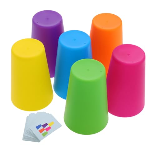 SOPOTUTU Stapelbecher für Wettkampfspielzeug Fördert Konzentration und Kreativität Outdoor Geschicklichkeitsspiel für Vorschulkinder SOPOTUTU Stapelbecher für Wettkampfspielzeug Fördert Konzentration und Kreativität Outdoor Geschicklichkeitsspiel für Vorschulkinder von SOPOTUTU