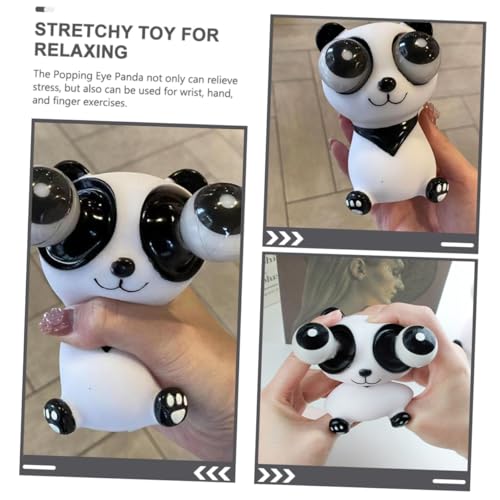 SOPOTUTU Stressabbau Panda Quetschspielzeug mit Popping Augen Lustiges Stress für Hand und Fingergymnastik Sensorisches Zappelspielzeug für Erwachsene und Partygeschenk SOPOTUTU Stressabbau Panda Quetschspielzeug mit Popping Augen Lustiges Stress für Hand und Fingergymnastik Sensorisches Zappelspielzeug für Erwachsene und Partygeschenk von SOPOTUTU
