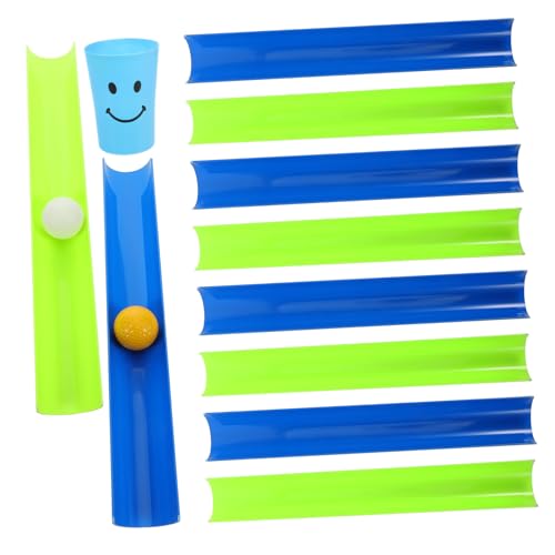 SOPOTUTU Teamspiel Pipeline Challenge mit Teilen und Bällen Robustes Teambuilding Spiel für Geburtstagspartys und Field Day Innovative U Förmige Rillen für Balance und SOPOTUTU Teamspiel Pipeline Challenge mit Teilen und Bällen Robustes Teambuilding Spiel für Geburtstagspartys und Field Day Innovative U Förmige Rillen für Balance und von SOPOTUTU