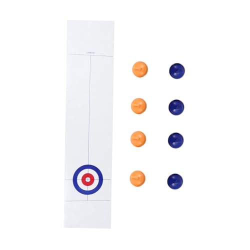 SOPOTUTU Tisch Curling Spiel für Erwachsene Kompakt Tragbar Edukatives Freizeitspielzeug Geeignet für Zuhause Schule Party Inklusive Curling bälle Familienspiel SOPOTUTU Tisch Curling Spiel für Erwachsene Kompakt Tragbar Edukatives Freizeitspielzeug Geeignet für Zuhause Schule Party Inklusive Curling bälle Familienspiel von SOPOTUTU
