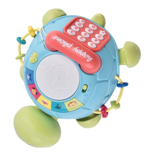 SOPOTUTU Turtle Storytelling Musikspielzeug für Junge Mädchen mit Telefonfunktion Interaktives Lernspielzeug zur Sprachförderung Krabbelgeeignet Langlebiges Kunststoffmaterial SOPOTUTU Turtle Storytelling Musikspielzeug für Junge Mädchen mit Telefonfunktion Interaktives Lernspielzeug zur Sprachförderung Krabbelgeeignet Langlebiges Kunststoffmaterial von SOPOTUTU