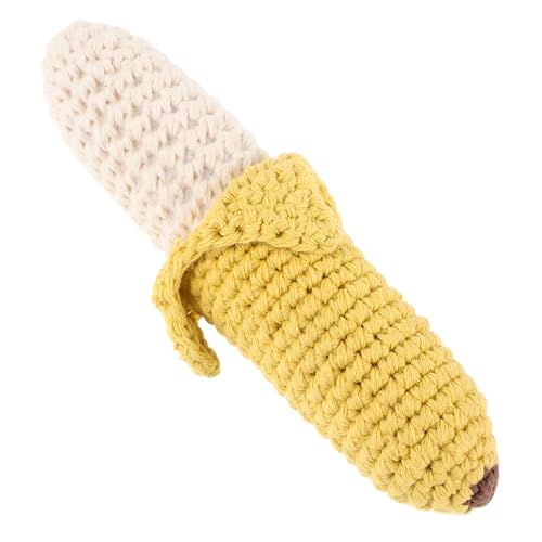 SOPOTUTU Weiches Häkel babyspielzeug Banane Greifling mit Rassel Sicher für Neugeborene und Junge Mädchen Fördert Motorik und Hand Auge koordination aus Weicher Baumwolle Leicht und SOPOTUTU Weiches Häkel babyspielzeug Banane Greifling mit Rassel Sicher für Neugeborene und Junge Mädchen Fördert Motorik und Hand Auge koordination aus Weicher Baumwolle Leicht und von SOPOTUTU