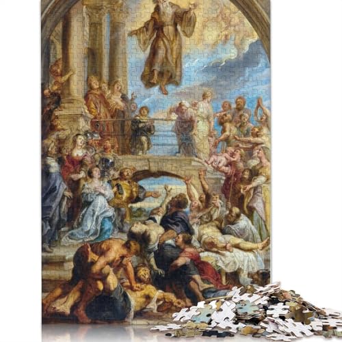 1000-teiliges Puzzle für Erwachsene „Die Wunder von Paola“ – Puzzle-Herausforderung für die ganze Familie – Puzzles mit hohem Schwierigkeitsgrad – 1000 Teile (75 x 50 cm) von SOQWBYG