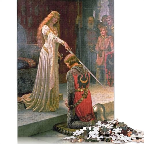 520-teiliges Puzzle für Erwachsene, „The Accolade“-Puzzle, DIY-Holzpuzzle, Spielzeug, Heimdekoration, 520 Teile (52 x 38 cm) von SOQWBYG