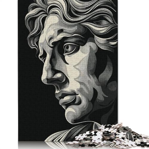 520-teiliges Puzzle für Erwachsene „Alexander der Große“, Holzpuzzle, Denksportaufgabe, Puzzle-Spielzeug, 520 Teile (52 x 38 cm) von SOQWBYG