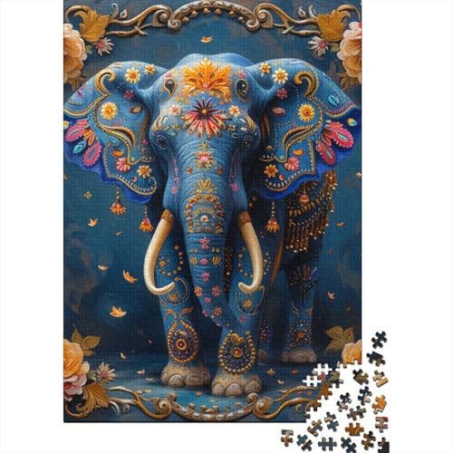 Art Elephant Puzzle Fun Premium-Puzzle aus Karton für Jungen oder Mädchen, 70 x 50 cm, 1000 Teile von SOQWBYG