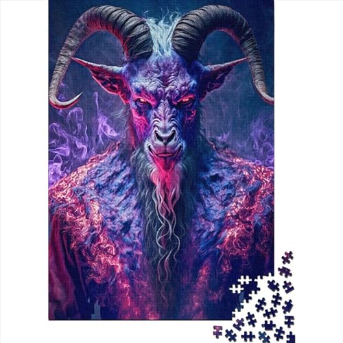 Dark Lord6 Puzzlefreundliche Materialien, 100 Prozent recycelte Pappe, Puzzle für Erwachsene und Kinder, Ostergeschenke, 38 x 26 cm, 1000 Teile von SOQWBYG