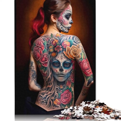 Eternal Allure Puzzle für Erwachsene, 1500 Teile, Puzzle für Erwachsene, Puzzle aus Holz, kreativ für Erwachsene, anspruchsvolles Spiel, 1500 Teile (85 x 57 cm) von SOQWBYG