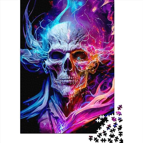 Fantasy Face2 Puzzle Relax Challenge Spielzeug Papier Rechteckiges Puzzle für Erwachsene Kinder Vatertagsgeschenke 70x50cm/1000 Teile von SOQWBYG