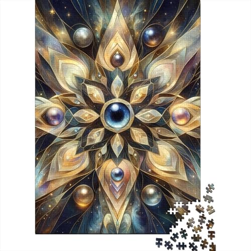 Jeweled Icon Puzzle Premium, 100% Recycling-Platte, 100% recycelte Pappe, Puzzle für Kinder und Erwachsene ab 12 Jahren, Ostergeschenk, 70 x 50 cm, 1000 Teile von SOQWBYG