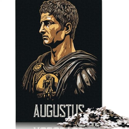 Kaiser Augustus Octavian Puzzle 1000 Teile Puzzle für Erwachsene Lernspiele Spielzeug DIY Kreatives Holzpuzzle Geschenke 1000 Teile (75 x 50 cm) von SOQWBYG