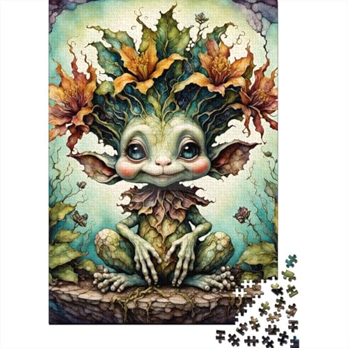 Mandrake Puzzle Relax Challenge Spielzeug Papier Rechteckiges Puzzle für Jungen oder Mädchen Vatertagsgeschenke 38x26cm/1000 Teile von SOQWBYG