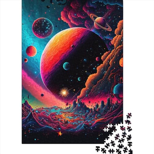 Other Galaxy Puzzle, Lernspiele, Familienaktivitäten, 100% recycelte Pappe, Puzzle für Kinder und Erwachsene ab 12 Jahren, 70 x 50 cm, 1000 Teile von SOQWBYG