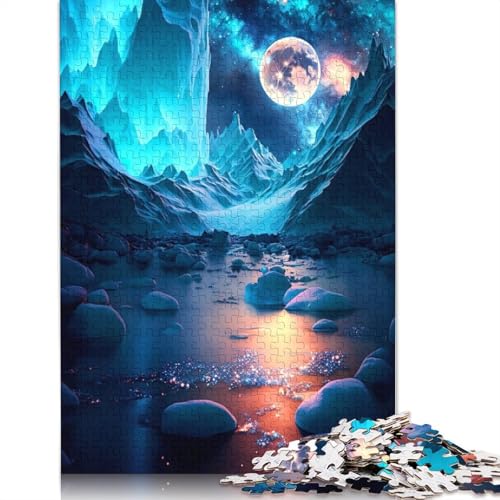 Puzzle für Erwachsene, 520 Teile, Eiskalte Antarktis, Puzzle für Teenager, Puzzlespiel für Erwachsene und Teenager, Familienpuzzlespiel, 520 Teile (52 x 38 cm) von SOQWBYG