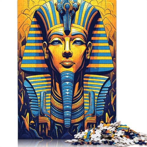 Puzzle für Erwachsene „Pharao Ramses II“, 520 Teile, Puzzlespiele, Lernspielzeug, Puzzle für ab 18 Jahren und Erwachsene, 520 Teile (52 x 38 cm) von SOQWBYG