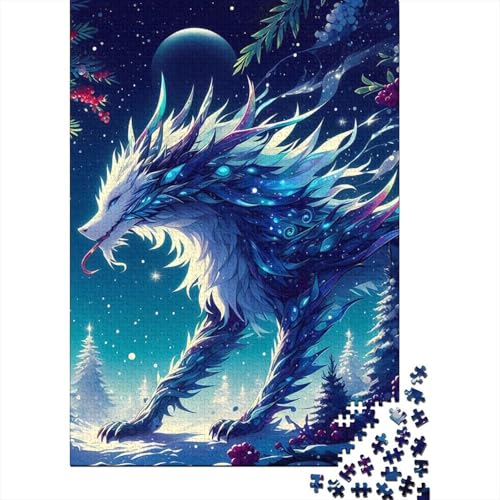 Shard Beast Puzzle, anpassbare Bilder, 100% recycelte Pappe, Puzzle für Kinder und Erwachsene ab 12 Jahren, einzigartiges Geschenk, 70 x 50 cm, 1000 Teile von SOQWBYG