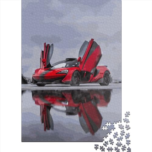 Sportwagen-Puzzle, 520 Teile, Puzzle für Erwachsene, Puzzlespielzeug, Teenager-Puzzle, Geschenke, Wanddekoration, 520 Teile (52 x 38 cm) von SOQWBYG