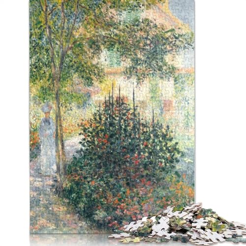 im Garten 1876 Puzzle 520 Teile Puzzle für Erwachsene Lernspiele Spielzeug DIY Kreatives Holzpuzzle Geschenke 520 Teile (52x38cm) von SOQWBYG