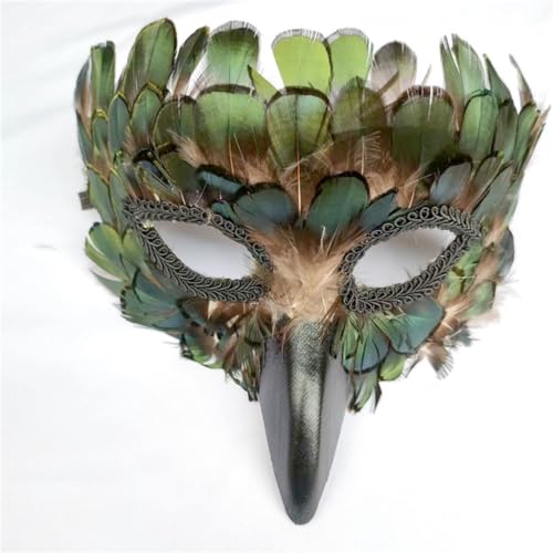 SOSHNTOU Maskenballmaske, Masken for Auftritte for Frauen und Männer, Maskenball, Festival-Karnevalsmaske, Halloween-Kostümmaske/1004 von SOSHNTOU