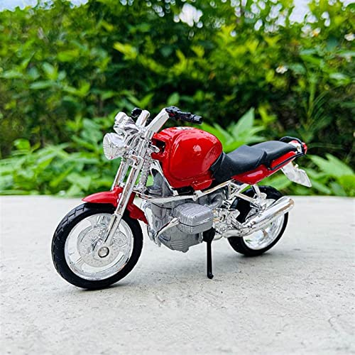 SOUTES Motorradmodell 1:18 Für BMW R1250GS Legierung Motorradmodell Spielzeugauto Geschenk (Color : R1100R) von SOUTES