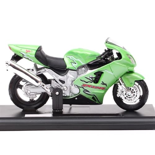 SOUTES Motorradmodell 1:18 Für Kawasaki Ninja ZX12R Motorrad Modell Spielzeug Auto Sammlung Spielzeug von SOUTES