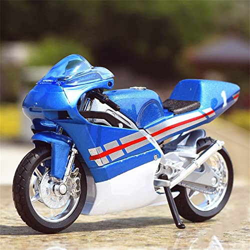 SOUTES Motorradmodell 1:18 Für Yamaha TZ250M Alloy Motorrad Modell Diecasts Metall Spielzeug Sammlung Kinder Geschenke (Color : with Retail Box) von SOUTES