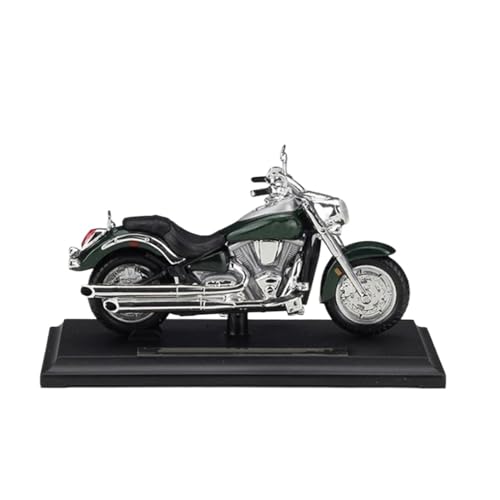 SOUTES Motorradmodell Für Kawasaki Vulcan Legierung Motorrad Modell Geburtstagsgeschenk Kinder Spielzeug Auto Sammlung 1/18 (Color : with Foam Box) von SOUTES