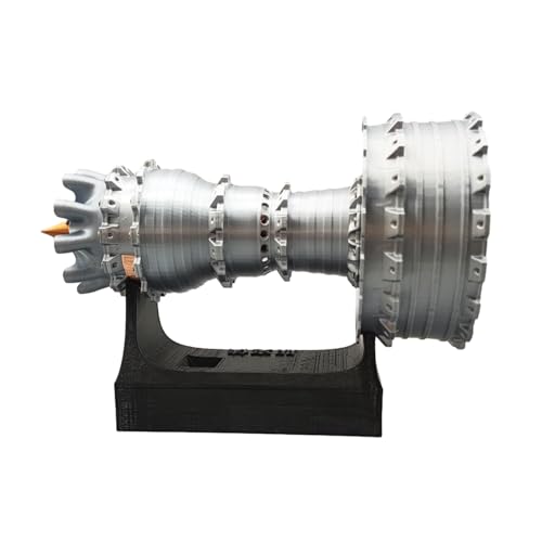 SOUTHJIELING Turbofan Motormodell Turbos Fan Engine Montage Flugzeug Motor Modell Wissenschaft Bildung Supplies Geburtstagsgeschenke von SOUTHJIELING