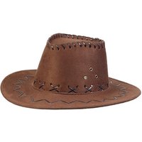 SOUZA 103231 Hat Alec Cowboy, dark brown, 3-7 Jahre 98-122 cm von SOUZA!