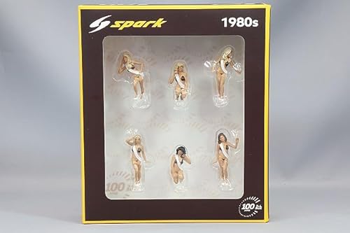 Spark - Fig Set of Figuren Grid Girls 1980er S – 1/43 von Spark