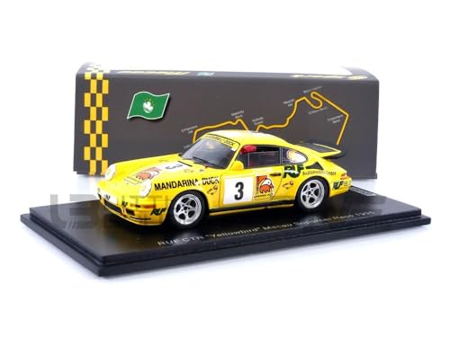 SPARK 1/43 SA260 RUF CTR Yellowbird - Macau 1995 Diecast Modelcar von Spark