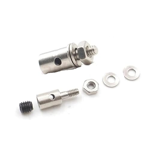 10/20/30/40 Stück, 1,3 mm, 1,8 mm, 2,1 mm, Schubstangenverbinder, Stopper, Metall, Schnellversteller und L-förmiger Sechskantschlüssel für Flugzeugteile, DIY, RC (30 Stück, 2,1 mm) von SPARKHOBBY