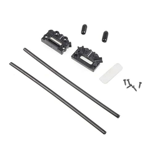 CC3D Atom VType Receiver Antennensockel Box Befestigung Sitz Halterung für RC FPV Auto Multirotor Quadcopter Drohne (4 Set schwarz) von SPARKHOBBY