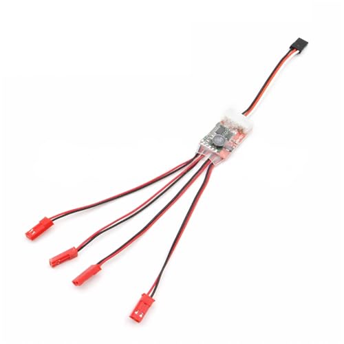 SPARKHOBBY 1PC 20cm 12V LED Strip Light mit JST Stecker Blau/Weiß/Rot/Grün 3S LED Nachtlichter für RC Quadcopter DIY ACCS Teile (4S FC) von SPARKHOBBY