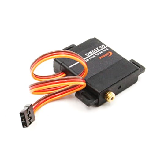 SPARKHOBBY 1PC Corona DS-239MG Digital Servo Metallgetriebe Servo 4,0kg / 0,15sec / 22g Thin Metal Wing Servo für RC Flugzeuge Drohnen (DS-239MG) von SPARKHOBBY