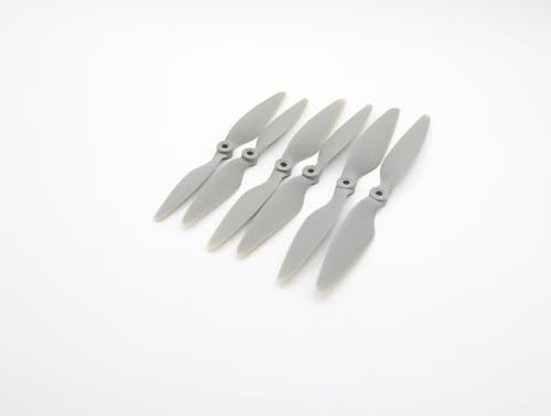 SPARKHOBBY 2 Paar JD MR Propeller 8045 9045 1045 1145 1245 mit Paddelring-Requisiten, vier Multi-Achsen-RC-Flugzeug-CW/CCW-Propeller (1245, 4 Stück, 2 Paar) von SPARKHOBBY