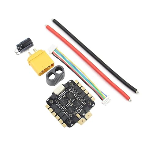 SPARKHOBBY 30A Mini 3~5S / 30/45/60A 2~6S Lipo 4in1 ESC Speed Controller Unterstützung BLHeli-S / DSHOT600 für RC FPV Racing Drones (1PC Mini 30A ESC) von SPARKHOBBY