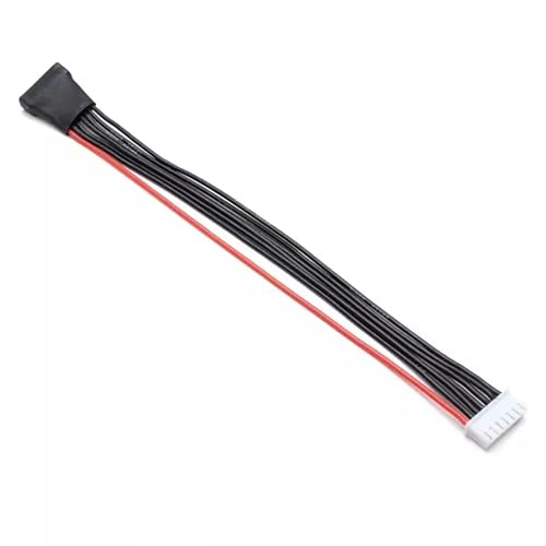 SPARKHOBBY 5 Stück Li-Po Akku Balance Lade-Verlängerungskabel 20 cm 2S 3S 4S 6S für RC Drohne Lipo Akku 11,1 V 14,8 V 7,4 V 22,22 V (6S 5 Stück) von SPARKHOBBY