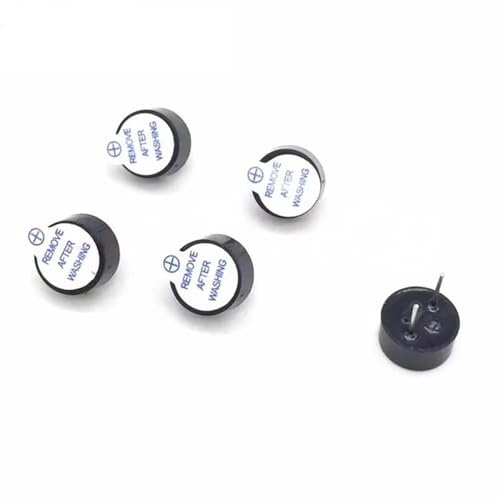 SPARKHOBBY Aktiver Alarm-Summer, 5 V, 12 x 9,5 mm, 5 V, Mini-Piezo-Summer passend für F405 F7 Flugsteuerung, elektronische Summer (5 V, 5 Stück) von SPARKHOBBY