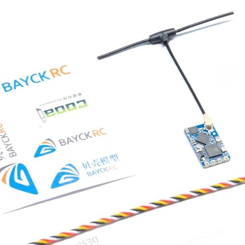 SPARKHOBBY BAYCK ELRS 915MHz / 2,4GHz Nano ExpressLRS Empfänger mit T Typ Antenne Unterstützung Upgrade für RC FPV Traversing Drohnen Teile (1PC 2,4G Nano Mini) von SPARKHOBBY