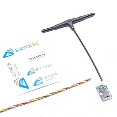 SPARKHOBBY BAYCK ELRS 915MHz / 2,4GHz Nano ExpressLRS Empfänger mit T Typ Antenne Unterstützung Upgrade für RC FPV Traversing Drohnen Teile (1PC ELRS 2,4G Nano) von SPARKHOBBY