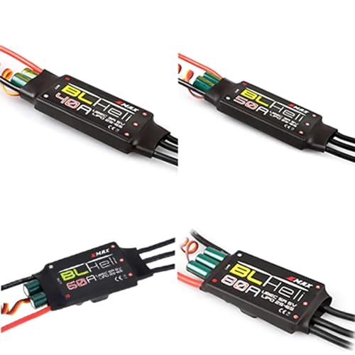 SPARKHOBBY BLHeli Serie 12A / 20A / 30A / 40A / 50A / 60A / 80A Elektronischer Drehzahlregler ESC für RC-Flugzeuge Bürstenlose Drohnenteile (4Stück 30A) von SPARKHOBBY