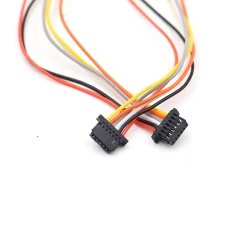 SPARKHOBBY DJ O3 Lufteinheit, Flugsteuerung, Direktstecker, 6P-Verbindungskabel, 10 cm/15 cm/20 cm, Silikondraht für F4 F7 FC FPV-Drohnen DIY (2 Stück, 15 cm doppelendig) von SPARKHOBBY