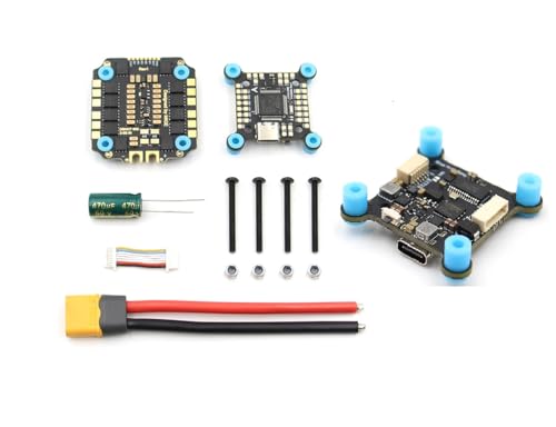 SPARKHOBBY F405 V3 BLS 60A Stack ICM42688P F405 V3 Flight Controller BLHELIS 60A 4in1 ESC 2~6S Lipo für RC FPV 5-7 Zoll Drohnen DIY Teile (F405 V3 60A Stapel) von SPARKHOBBY