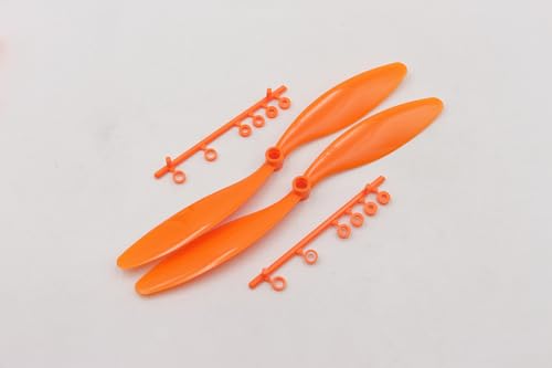 SPARKHOBBY GWS5 Propeller EP-8043 8060 9047 1047 langsames elektrisches Paddel, 5 mm/6 mm (mit Paddelring) für RC-Flugzeuge geeignet (GWS EP 8043, 5 Stück) von SPARKHOBBY