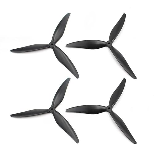 SPARKHOBBY Gemfan 8040 Propeller mit 3 Klingen, Karbonfaser, Nylon, verstärktes Polycarbonat, 5 mm Loch, für 20,3 cm große Cinelifter Freestyle-Drohne, VTOL Flugzeugteil (2paris 8040-PC) von SPARKHOBBY