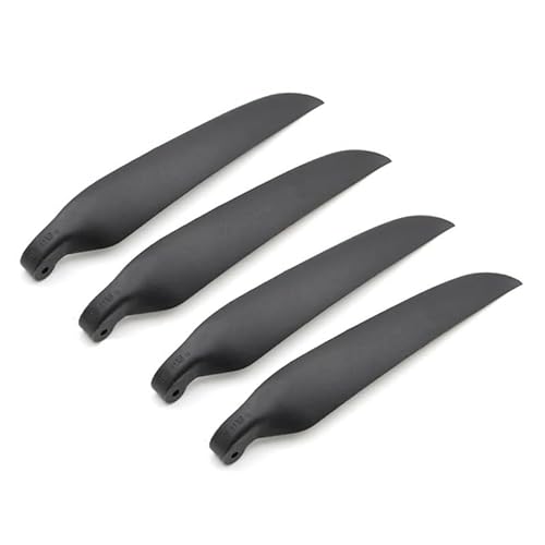 SPARKHOBBY HY Elektro-Modell-Gleiter, zusammenklappbar, Durchmesser 17,8–27,9 cm, schwarz, zusammenklappbarer Propeller für RC-Flugzeugteile (2 Paar, 16,5 x 10,2 cm) von SPARKHOBBY