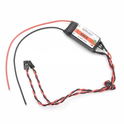 SPARKHOBBY HiModel 20A BEC Servo Netzteil 2-12S Lipo Ausgangsspannung 7.4V/8.4V/9V/12V für Fernbedienung Drohnen Racing Roboter Modell (1PC 20A BEC 7-12V) von SPARKHOBBY