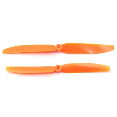 SPARKHOBBY RC 5030 6030 7035 8040 8060 9050 1060 ABS Direktantrieb Oranger Propeller 3 mm Lochabstand für Modell Fix-Wing Flugzeug (5 Stück 1060) von SPARKHOBBY